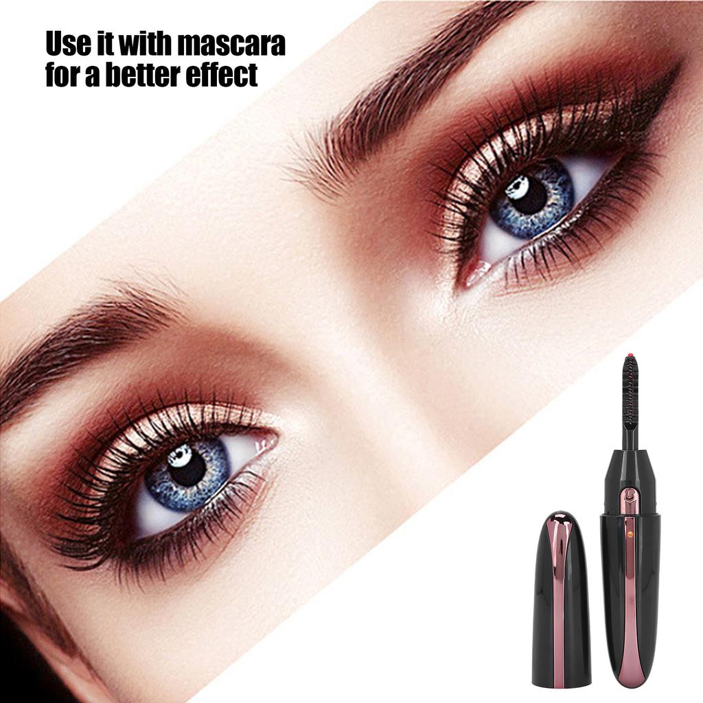 USB Rechargeable Electric Eyelash Quick Natural ing Heating Eyelash