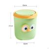 Mini Desk Trash Can Small Garbage Dustbin Tiny Countertop Waste Basket Bin for Table