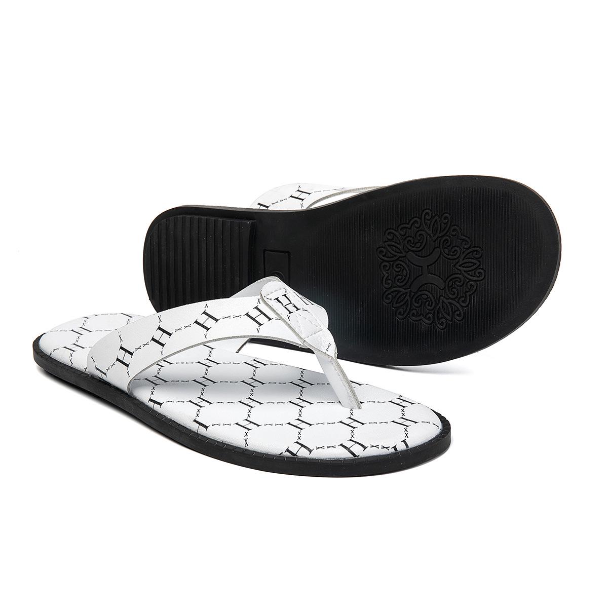 Men s Non-Slip Soft Sole Beach Flip-Flops, Lightweight & Trendy, European Sizes 40-47 43