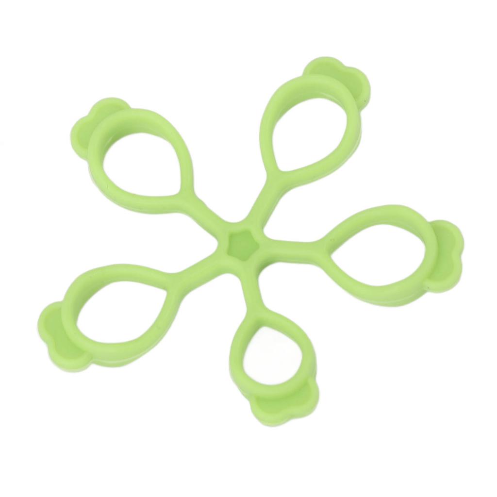 Silicone Finger Stretcher Flower Shape Springback Decompression Hand Grip Strengthener for Office Outdoors