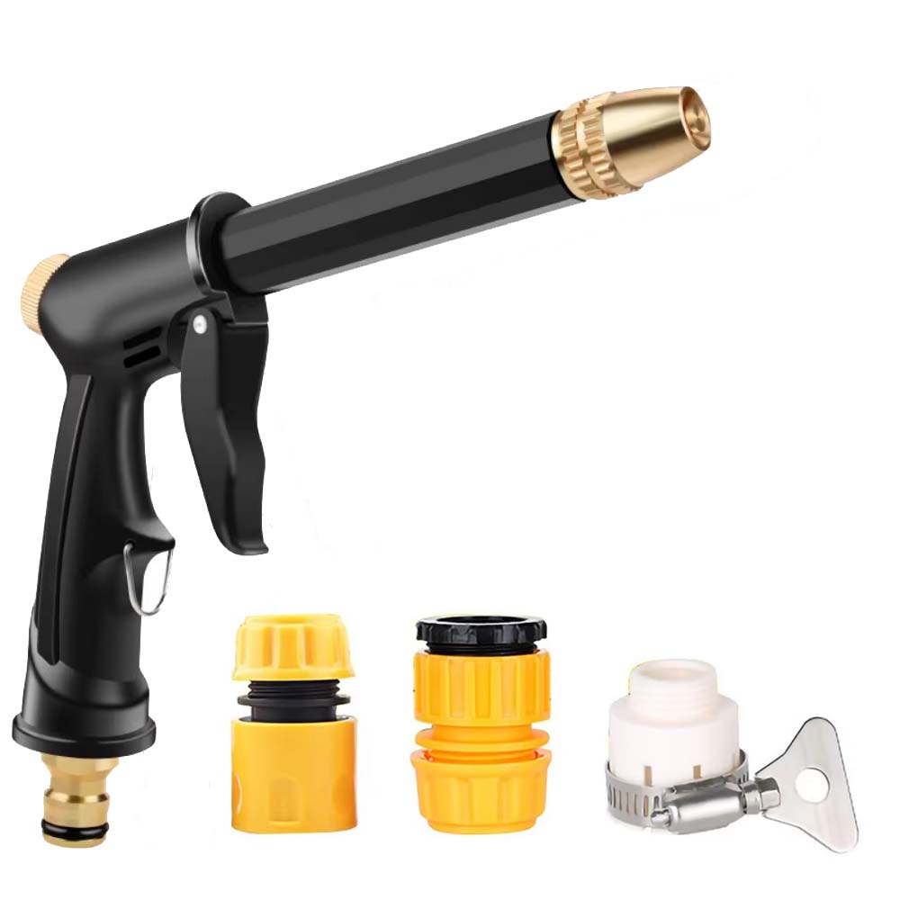 Portable High Pressure Water Gun For Cleaning Car Wash Machine Garden Watering Hose Nozzle Sprinkler Foam Water Gun Supplier