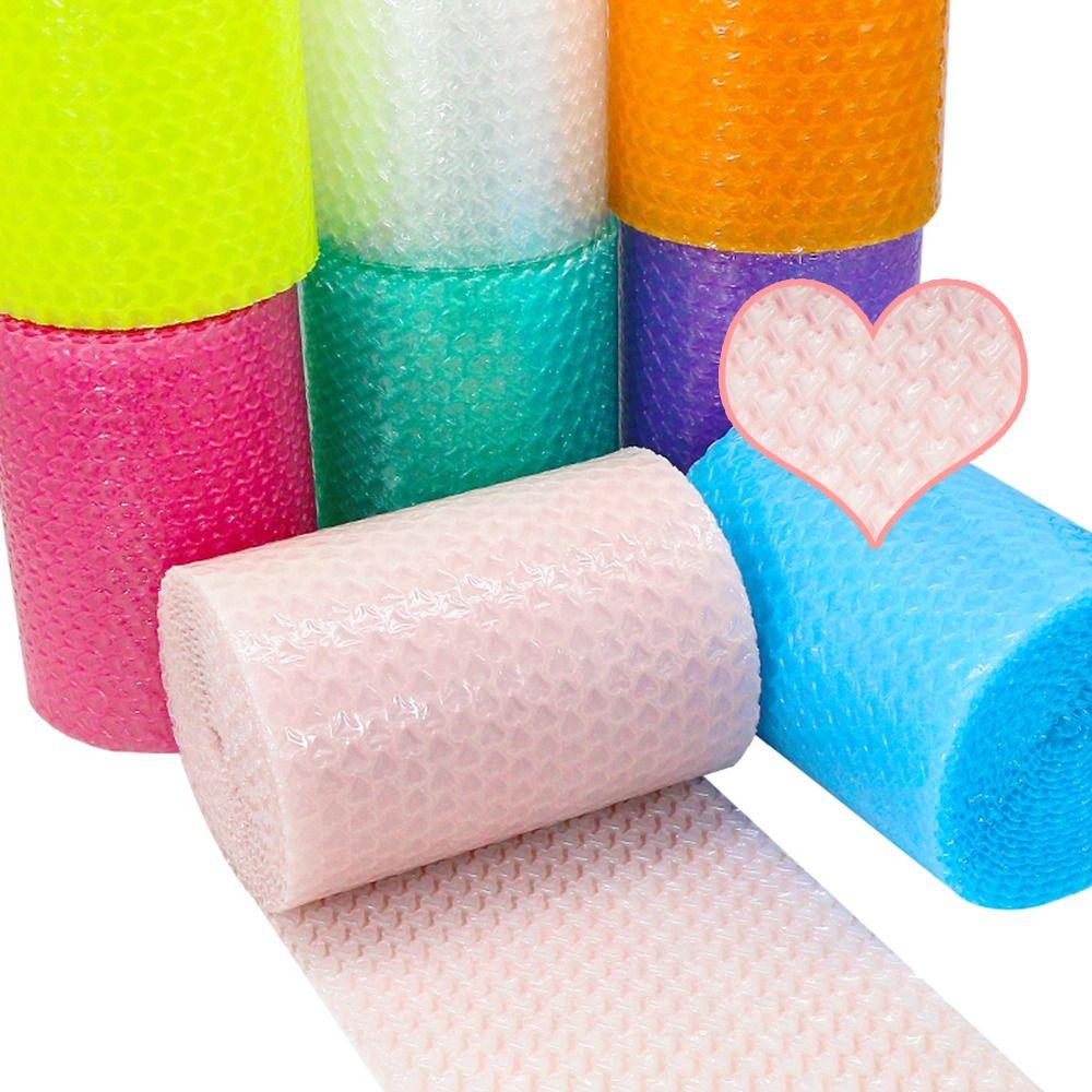 0,2*6M Schönes verdicktes Herzförmiges Luftpolsterfolie Stoßfeste Verpackung Puffer Pufferverpackung Luftpolsterpapier Schaumstoffrolle Geschenkbox
