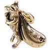 1pc Cuivre Tigre Petits Ornements Rétro Laiton Animal du Zodiaque Chinois Statue Tigre Figurines Porte-clés Pendentifs Décoration d'Intérieur Antique