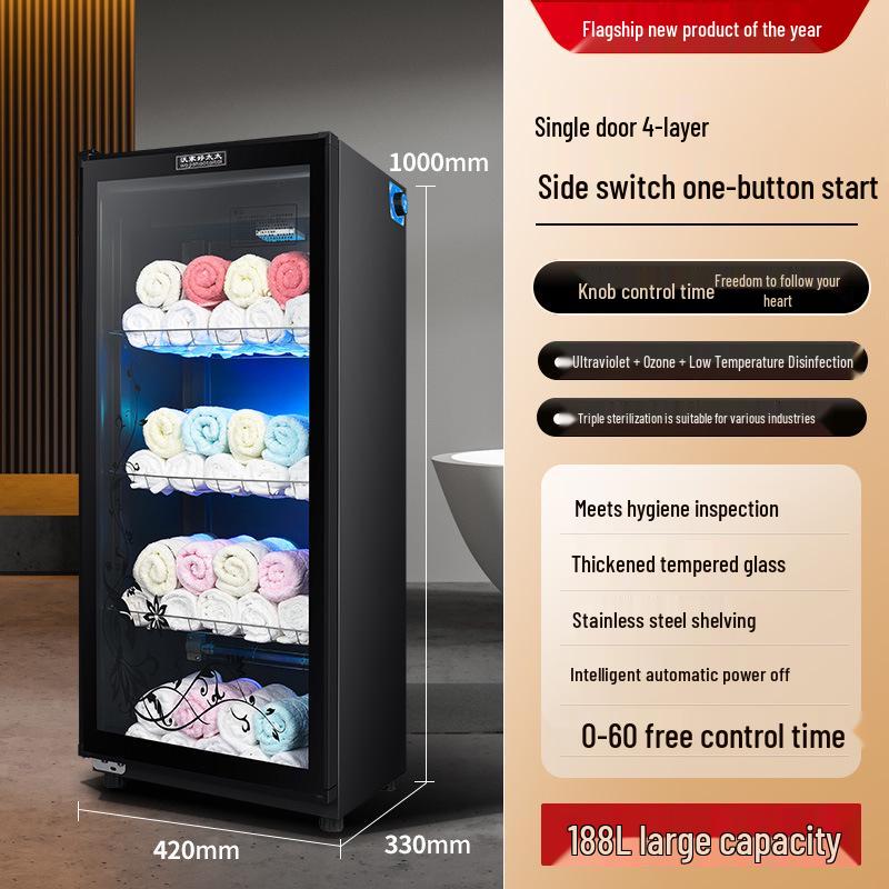 Single Door UV Sterilization Cabinet for Barber Shops and Salons
