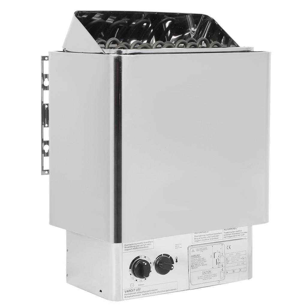 Stufa per Sauna in Acciaio Inossidabile 9KW Riscaldatore Stanza del Vapore Bagno SPA Attrezzatura 220?380V
