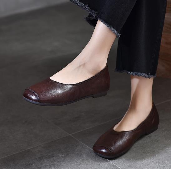 Modische High-Brand 1,5 cm Echte Leder Flachsohlen Schuhe für Damen Lässige Hausschuhe Bequeme Sneaker Sommerkleidung Gummisohle Schuhe