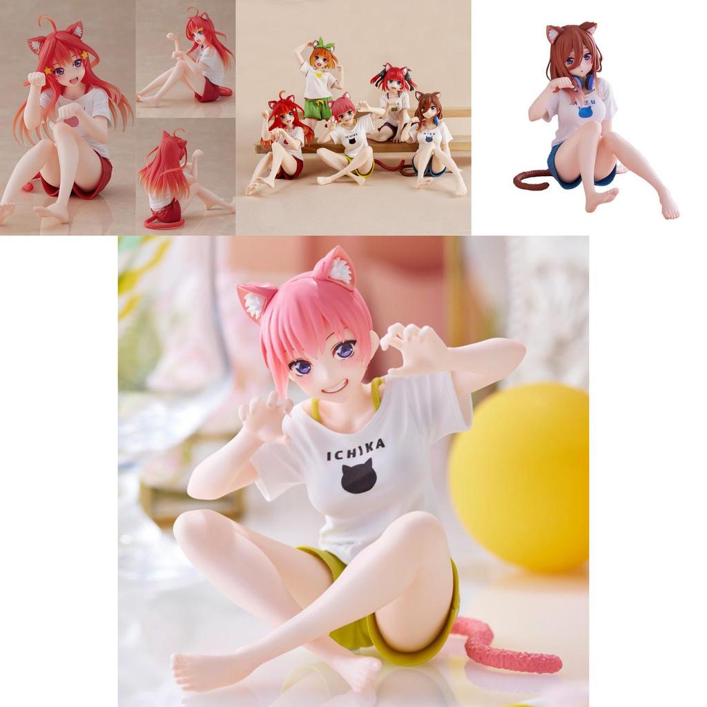 Exquisite Five Equal Parts Bride Home Wear Nino Miku Pvc Figurine For Anime Lovers