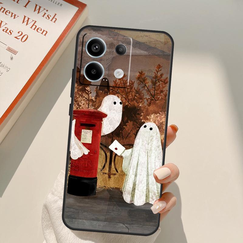 Ghosts Funny Funda For Xiaomi Redmi Note 13 14 9 10 12 11 15 Pro Plus Case For Redmi 15 C 12C 13C 14C 10C