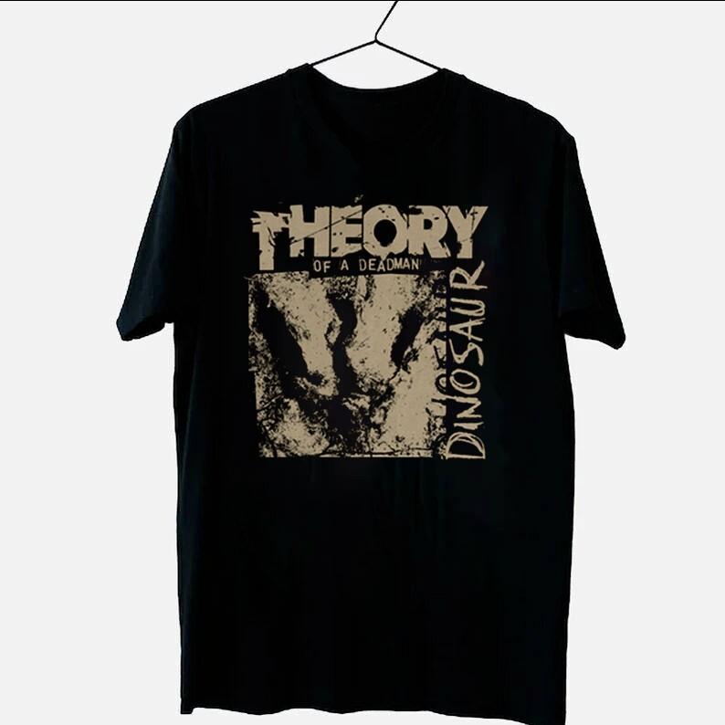 Theory Of A Deadman Band Dinosaur Song Adult T-Shirt Full Size  UU557