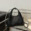 Water Bucket Bag For Women Pu Material Small Shoulder Daily Use