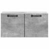 Wall Mounted TV Cabinet Concrete Grey 59.5 x 31 x 30 cm