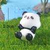 Cute and Adorable Little Panda Decorative Garden Landscape Resin Handicraft Small Ornaments