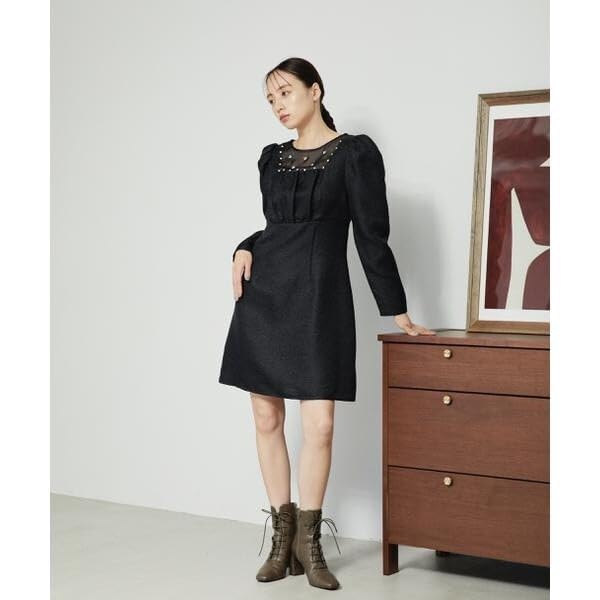 [Jill by Jill Stuart] Beaded Mini Dress