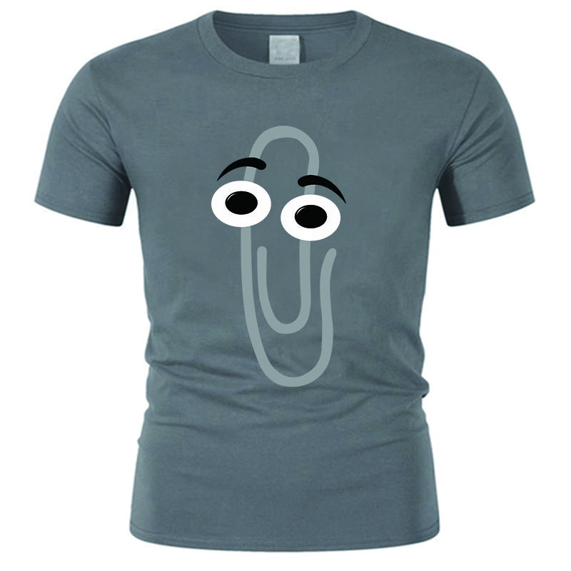 

R.I.P. Clippy T-Shirt animal print shirt for boys custom t shirts heavyweight t shirts for men teenagers black t-shirt summer 4XL