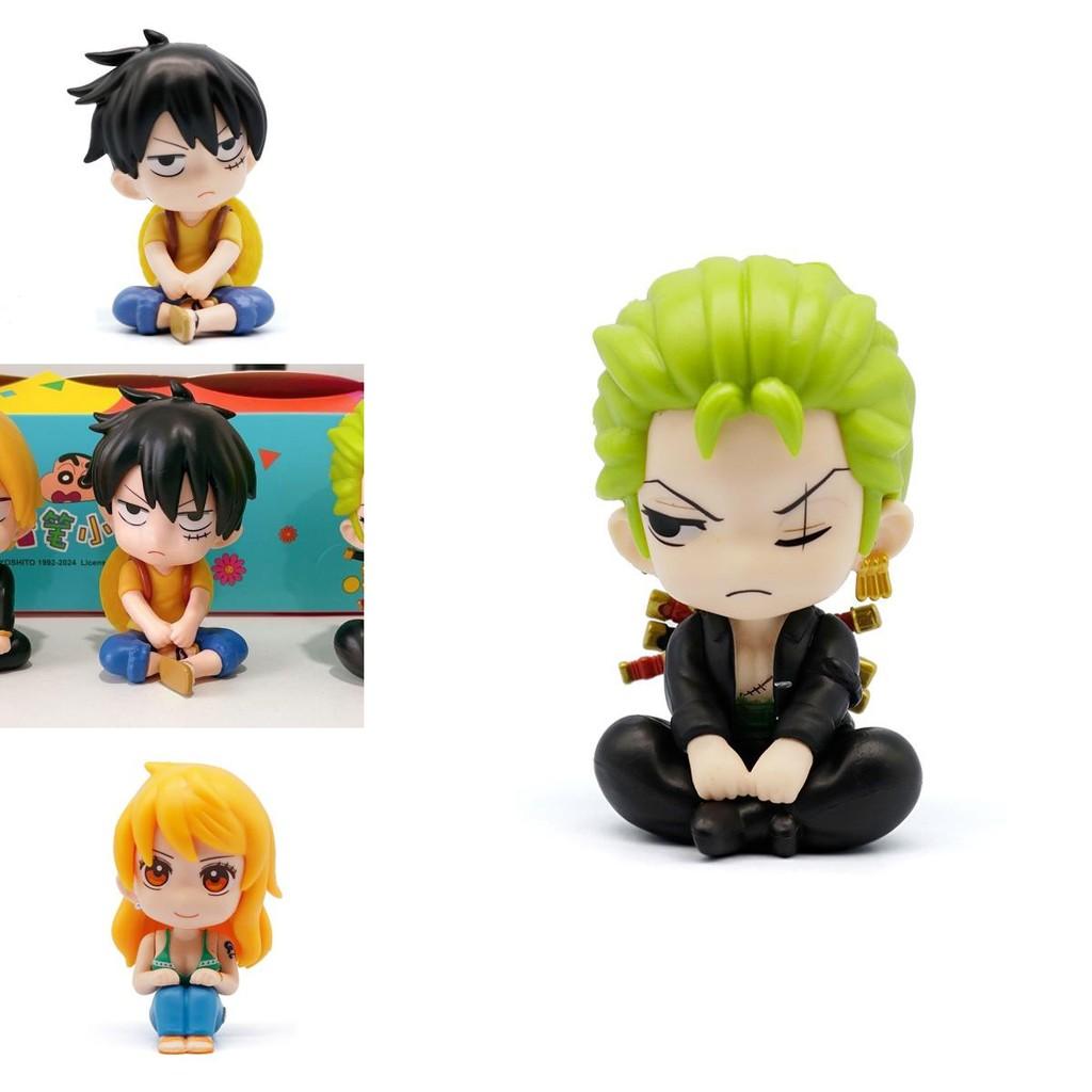 Whimsical One Piece Q Version Figurines Adorable Zoro Nami Sanji Luffy Collectibles
