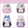 Unisex Kids Cartoon Bear Backpack With Air Cushion Straps For Early Learning And School