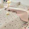 Washable Quilted Cotton Bedspread Set - Single, Printed, Thickened, All-Season Use