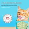High-Quality Dust-Free Clumping Tofu Cat Litter with Activated Carbon