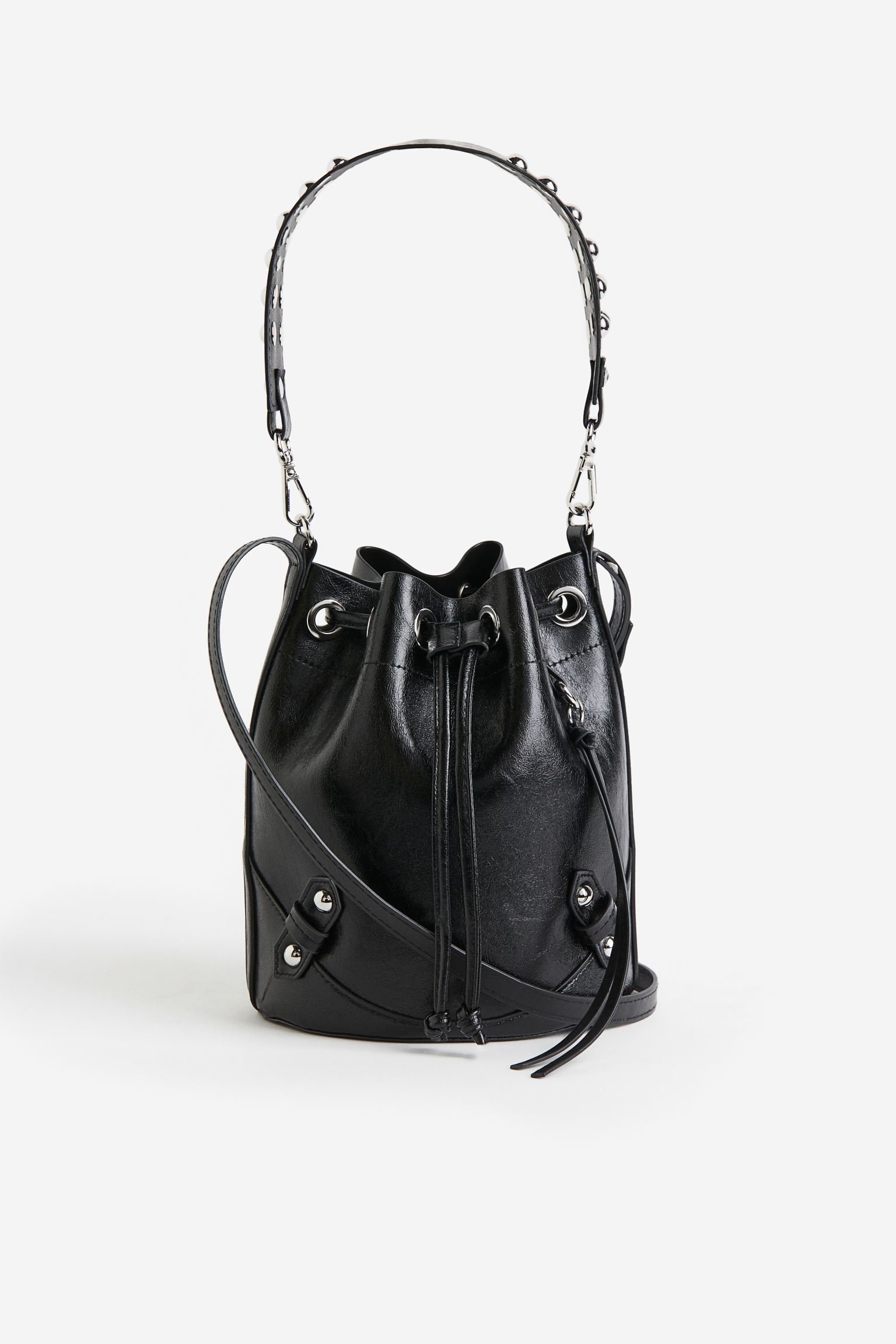 

Studded bucket bag