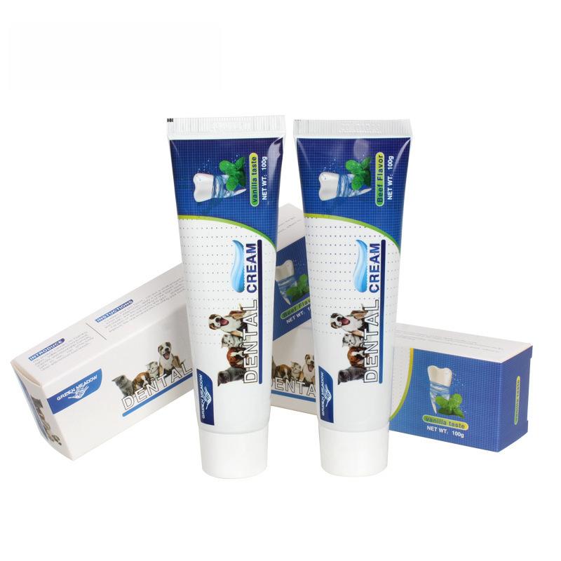 Disposable Pet Toothbrush & Toothpaste Set for Dogs, Cats & Kittens