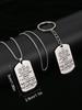Stainless Steel Keychain and Necklace, Gift for My Daughter, Engraved Badge, Ideal Gift for Men, Couples, Boyfriend, Family & Friends
