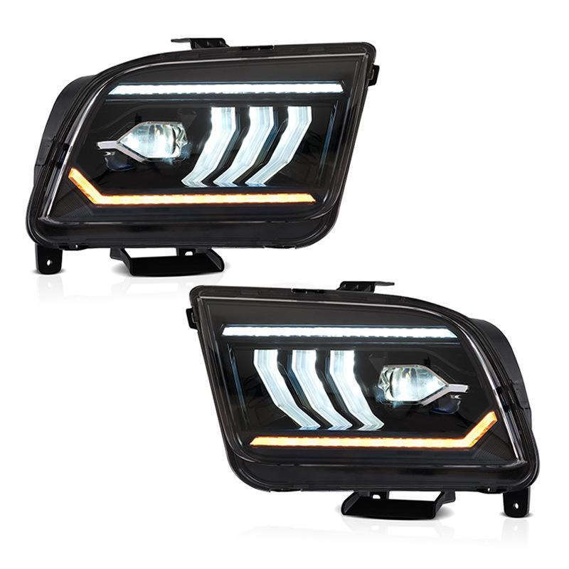VLAND LED Headlight Assembly for 2005-2009 Ford Mustang