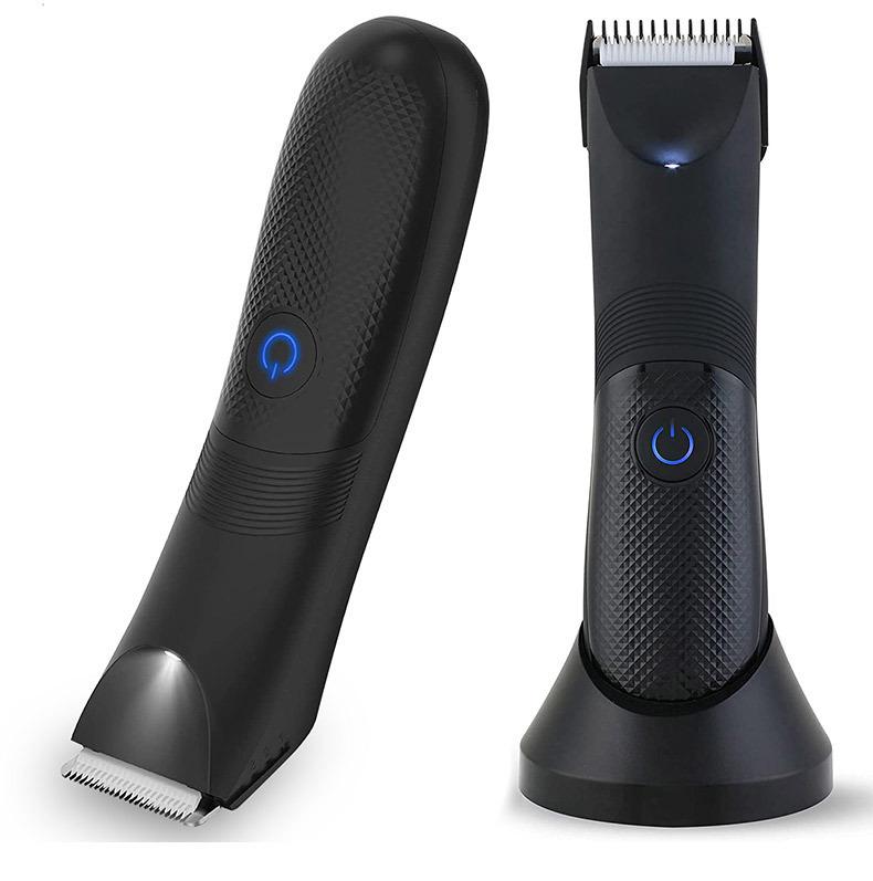 Men's Electric Body Hair Trimmer for Chest, Legs, and Private Parts