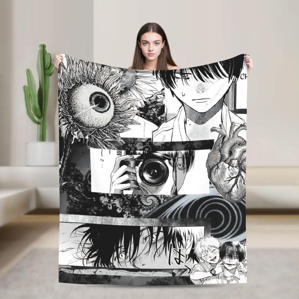 The Summer Hikaru Died Mange Blanket Quality Super Soft  Bedding Throws Winter Travel Office Couch Chair Fashion Bedspread
