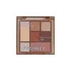 FAMOTY Earth Tone Shimmer & Matte Chocolate Eyeshadow Palette - 7 Colors, Free Shipping