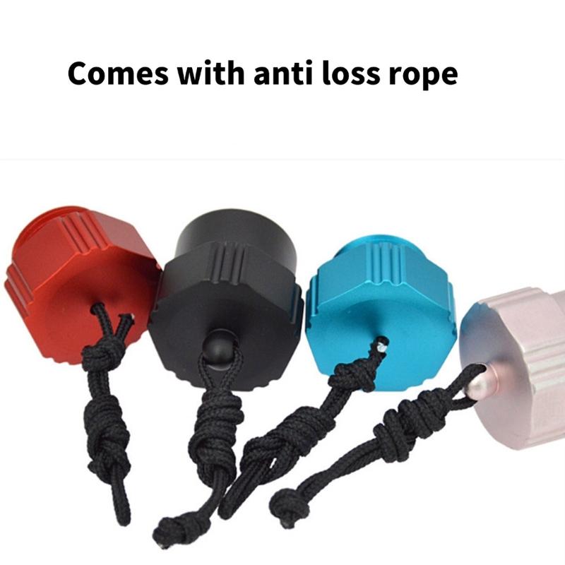 Attaching Rope Male Female Threaded Din Scubas Tanks Valves Dust Plug Protectors Caps Diving Regulator Dust Plug Caps