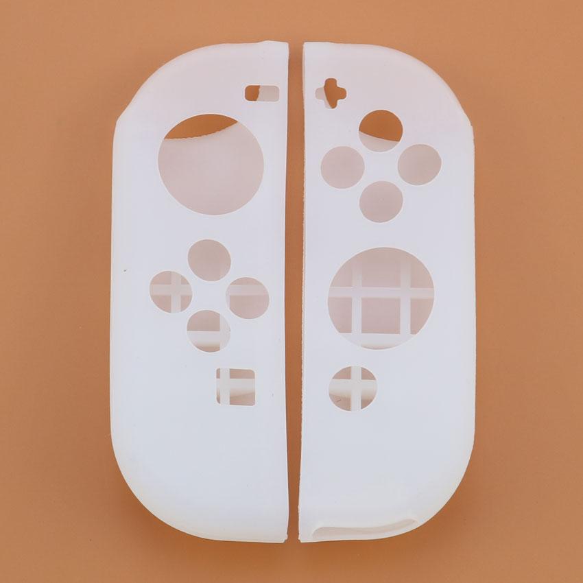 JCD 1Set Links Rechts Weiches Silikon Gummi Griff Gel Schutz L R Controller Gamepad Hülle Case Abdeckung Für Switch Joy-Con Joycon NS
