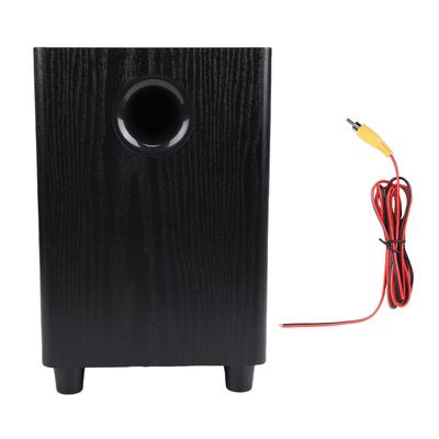 100W Home Subwoofer 6.5 Inch Independent Passive Subwoofer Speaker Plug and Play for Home Theater Party