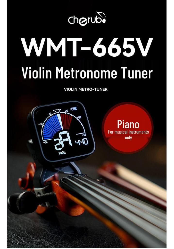 Little Angel Violin & Cello Tuner WMT-665V: Metronome & Pitch Pipe Combo