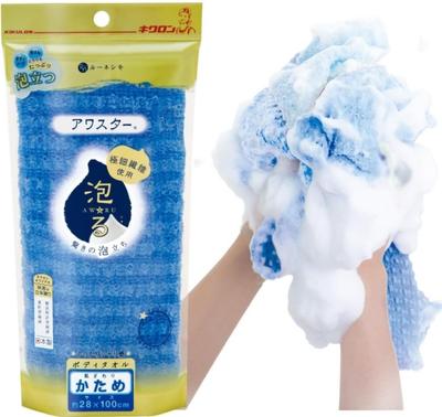 Kikuron μέτρια σκληρή σφουγγαρίστρα σώματος, 28*100εκ