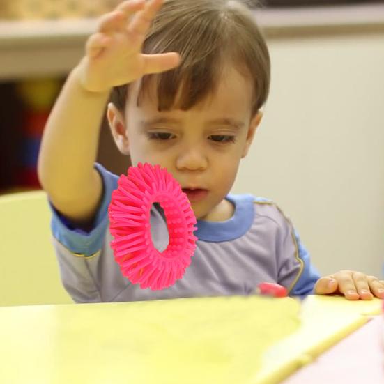 Antistresová hračka Fidget zářivá barva Ekologický náramek bez zápachu Měkká elastická hnětená dekompresní hračka pro děti Dospělí