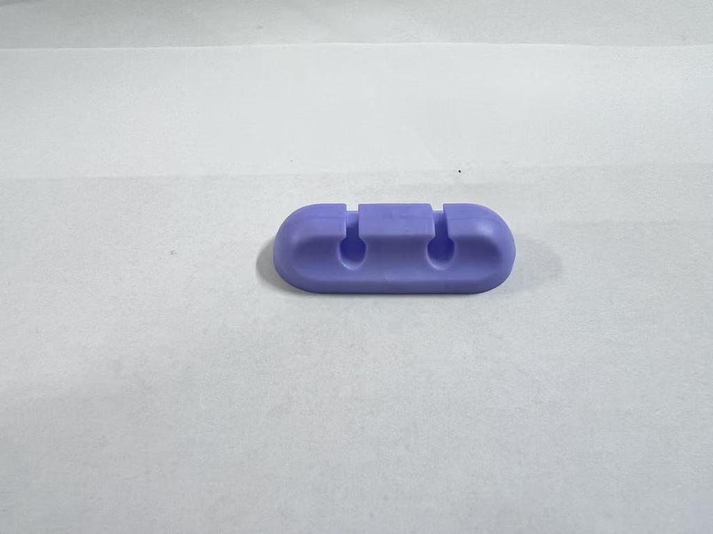 Cross-border Silicone Cable Protector & Organizer Clip for Desk or Car Use - Self-adhesive Winder