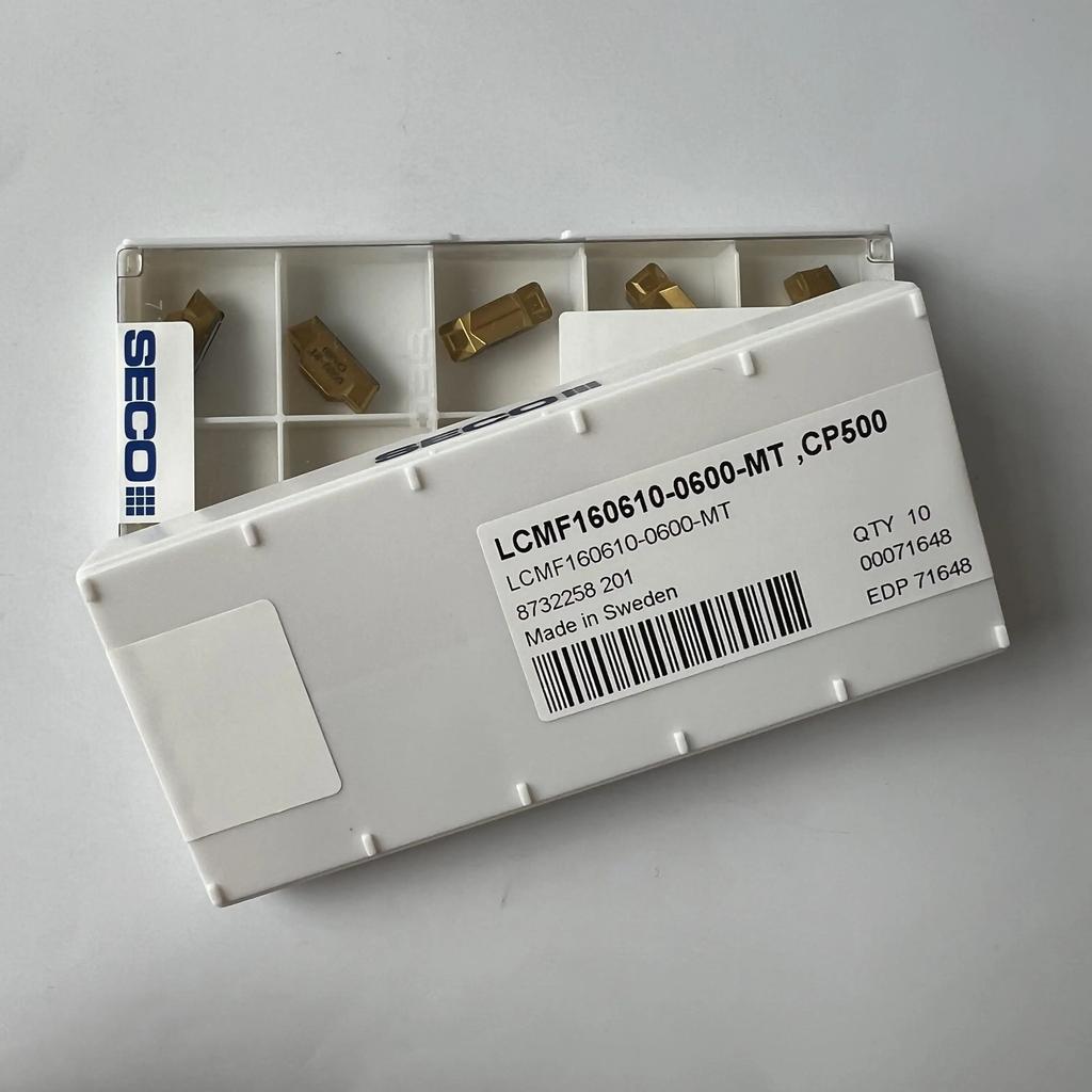 SECO / LCMF160610-0600-MT,CP500 /Original carbide blade 10 Pcs