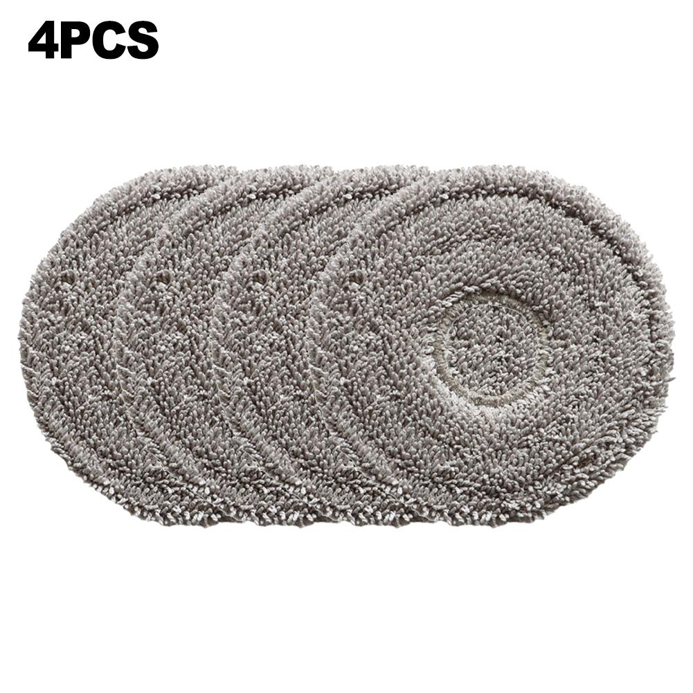 Vacuum Cleaner Mop Cloth Kit For Cecotec For Conga 15090 16090 AI SpinArm Home Wash Microfiber Replacement 4 Or 10 Pack