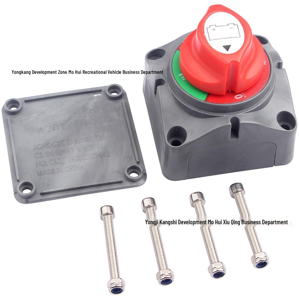 

12V/48V Dual Battery Master Disconnect Switch for RVs, Cars, Boats, Yachts, and ATVs Marine