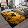 Horror Witchcraft Ouija Tarot Gothic Carpet Rug for Home Living Room Bedroom Sofa Doormat Decor,Kid Area Rug Non-slip Floor Mat