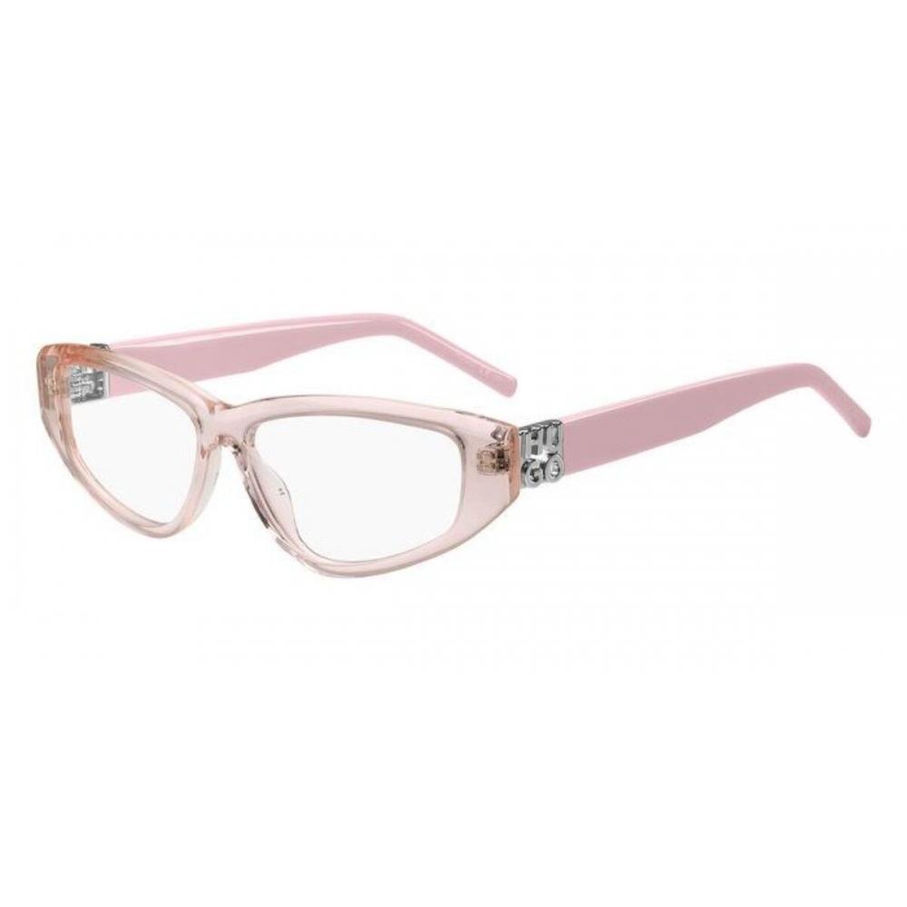 

Hugo Women Eyeglasses Hg 1258 35j Transparent Pink/55-13-140