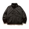 QIYOU 2025 Winter Japanese Retro Solid Stand Collar Thick Warm Down Puffer Jacket
