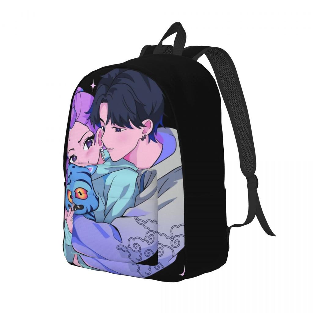 Kpop Łowcy Demonów Zoey Huntrix Plecak Dla Mężczyzn Kobiet Casualowy Studencki Turystyczny Podróżny Plecak Dzienny Torba na Ramię na Laptopa Sportowy