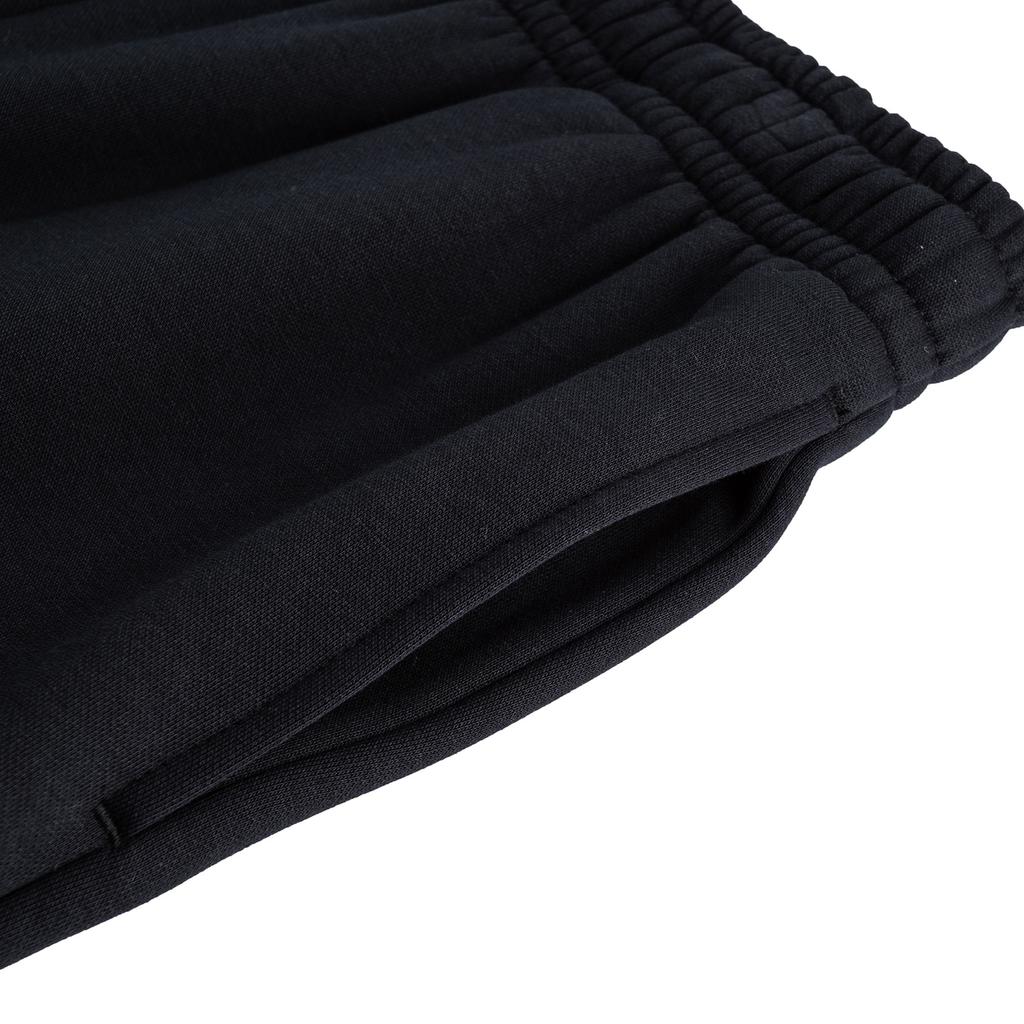 Anta Life Series Womens Long Pants 2025 Winter Knitted Sports Pants Women Bottoms Basic-Black 962548303-3