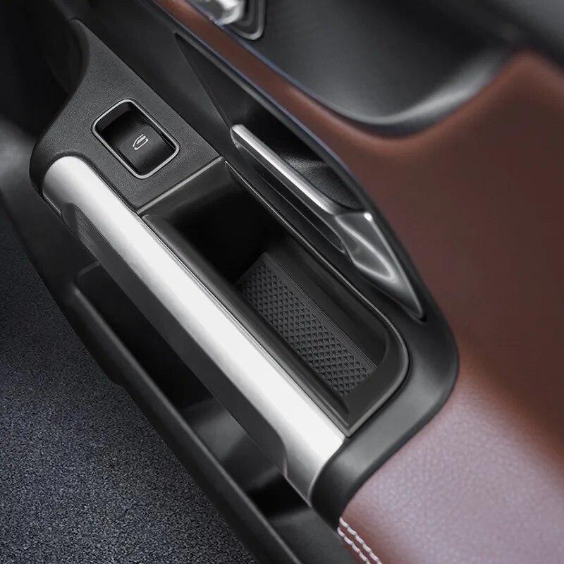 Car Door Front and Rear Handle Central Control Armrest Box Storage Interior Decorate Stuff For Mercedes-Benz GLB220/180/200 EQB