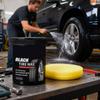 Car Tire Shine Retreading Paste 150g Black Tire Cleaning Paste Waterproof Wheel Shine Balm Long-lasting Protection