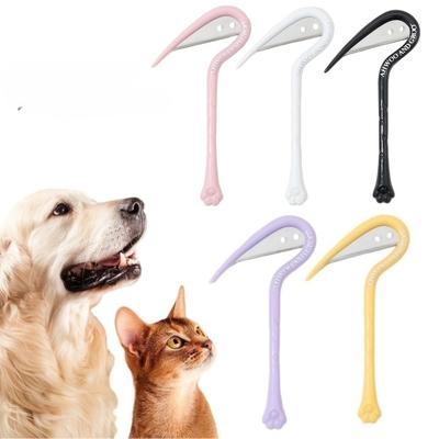 Coltello random per la muta e il districamento degli animali domestici Pettine per la toelettatura di cani e gatti Efficace per rimuovere nodi e grovigli
