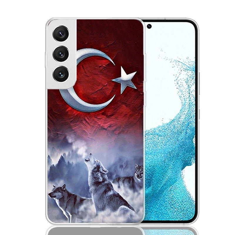 

Turkey Turkish Flag Phone Case For Samsung Galaxy S26 S25 Edge S24 S23 FE S22 Ultra S21 Plus S20 + Fundas Cover Coque Galaxy S25 Samsung S22 Ultra