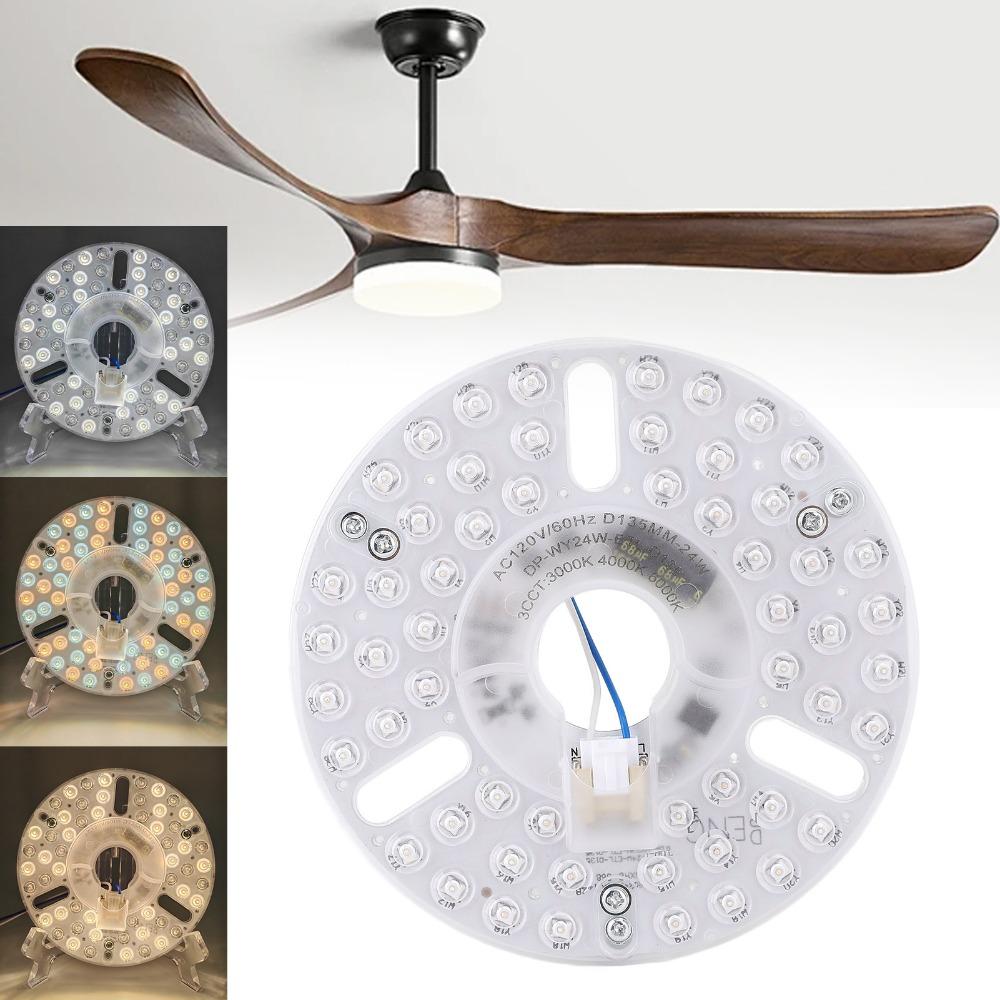 24W Ceiling Fan LED Light Replacement 5.3 Inch LED Fan Light Panel  Ceiling Light Replacement