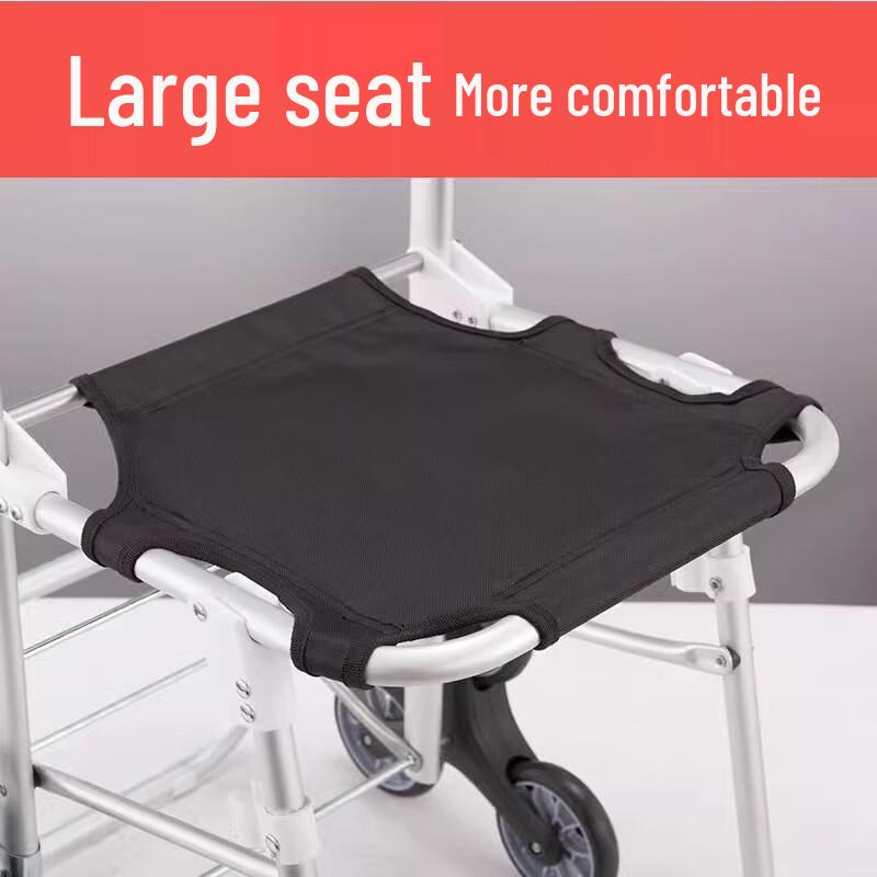 OEING Foldable Shopping Cart with Seat